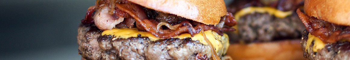 Eating Burger at Burger Bob's restaurant in Bozeman, MT.